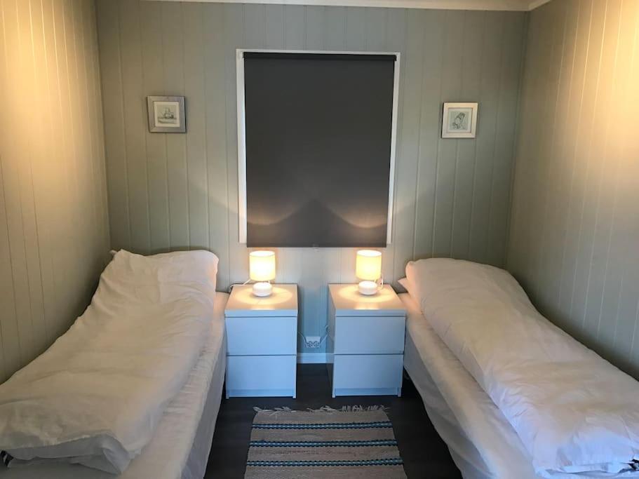 Hytte Ved Sjoen Napp Bagian luar foto